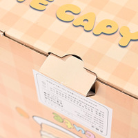 Caja de Cartón Corrugado Plegable Ecológica al por Mayor, Caja de Embalaje con Impresión Personalizada en Dorado, Caja de Cartón para Envíos con Logotipo Personalizado