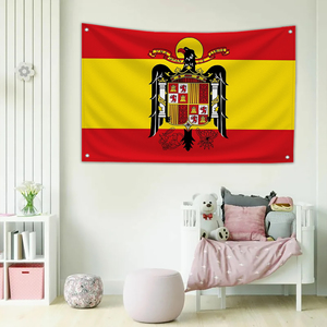 <span class=keywords><strong>Franco</strong></span> España Bandera Personalizada DIY para Decoración de Dormitorio, Pancartas para Pared, Tapiz Decorativo para Habitación, Banderas Divertidas para Exterior de 3x5 pies - Product Image 3
