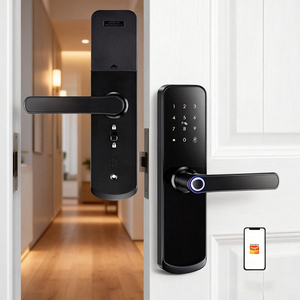 Hiwink Durable <strong>WiFi</strong> Biometric Fingerprint Lock Smart <strong>DoorLock</strong> with One-Second Fast Remote Unlock Technology - Product Image 1