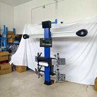 Machine d'alignement de roues simple, économique et durable, aligneur de roues 3D pour garage de réparation automobile