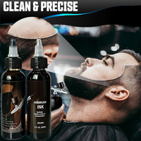 Spray Impermeable para Barbería, Acabado Mate, Relleno Instantáneo para Barba y Cejas, Fijador de Línea Capilar de Larga Duración, Spray para el Cuidado Masculino