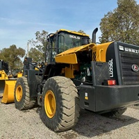 Chargeuse SDLG 2023, 90% neuve, d'occasion, chargeuse sur pneus, chargeuse frontale, bulldozer avec composants de moteur, pompe, boîte de vitesses pour les fermes