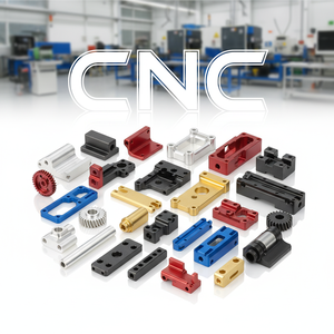 Servicios de Mecanizado CNC Personalizados, Piezas de Mecanizado de Metal de Acero Inoxidable, Aluminio Anodizado, Latón y Cobre, Torneado y Fresado CNC - Product Image 1