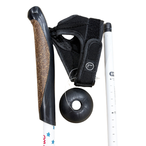 Bâtons <span class=keywords><strong>de</strong></span> <span class=keywords><strong>marche</strong></span> <span class=keywords><strong>nordique</strong></span> pliables, bâtons <span class=keywords><strong>de</strong></span> trekking en aluminium OEM 7075, compacts et légers pour la vente en gros - Product Image 2