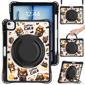 Bán buôn chống sốc gồ ghề lai TPU trường hợp máy tính bảng cho <span class=keywords><strong>iPad</strong></span> Pro thế hệ thứ 11 2022 đôi bảo vệ bìa với dây đeo tay - Product Image 1