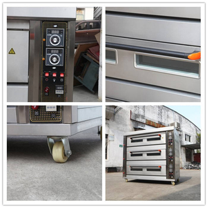 <span class=keywords><strong>Four</strong></span> à pizza compact en promotion avec 4 brûleurs et 2 plaques électriques - Product Image 4