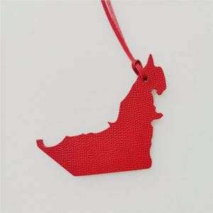 Promotion : Porte-clés cartes des Émirats arabes unis, breloques colorées pour sacs à main, ornements suspendus pour voitures, expédition en 5 jours - Product Image 3