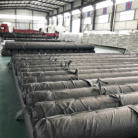 Máquina de línea de soplado de geomembranas de 8000 mm con motor de un solo tornillo HDPE/LDPE y caja de engranajes PLC para película impermeabilizante de construcción