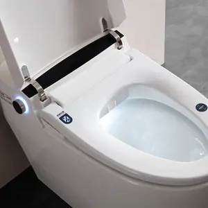 Bolina do wc eletrônico moderno, venda quente preço moderno wc inteligente tampa do assento do vaso sanitário bidé