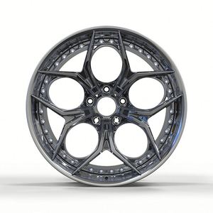 Jantes en alliage forgé 5X130 5X112 KLS personnalisées 19 20 21 22 pouces pour <span class=keywords><strong>Bentley</strong></span> <span class=keywords><strong>Continental</strong></span> GT Speed GTC <span class=keywords><strong>GT3</strong></span> 30Mm ET état neuf - Product Image 2