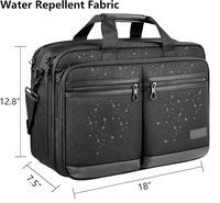 RAYLON – Nouvelle sacoche d'affaires portable unisexe en tissu Oxford, grande capacité, avec logo personnalisé, étanche, pour ordinateur portable