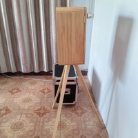 Cabina de Fotos para Fiestas GT, Cámara SLR Compatible con iPads y Smartphones, Conexión Wi-Fi/Bluetooth, Construcción de Aluminio, Impresión Instantánea, 15.6 Pulgadas, 8