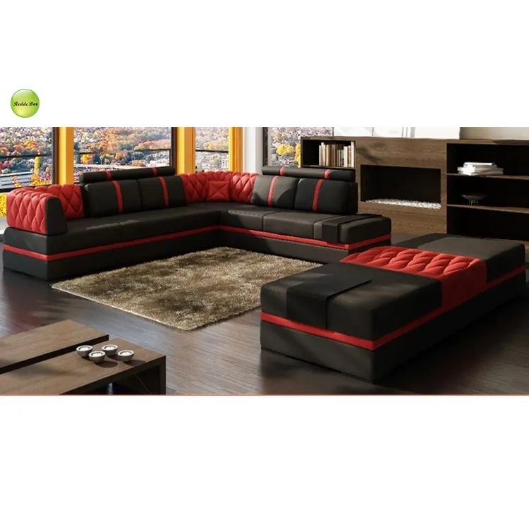 Sofá Seccional de algodón, conjunto de sofás tapizados en tela de lino y terciopelo, mobiliario para sala de estar, nuevo diseño