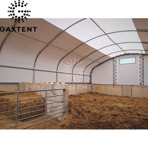 <span class=keywords><strong>Grange</strong></span> à bétail Galaxy Hangar à bétail durable Tente pour chevaux à faible coût Prix d'usine Écurie pour chevaux à vendre - Product Image 4