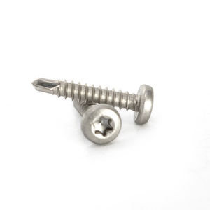 Vis autoforeuses à tête bombée en acier au carbone avec pointe de perçage, empreinte Phillips, métriques, pour installation de métaux lourds - Product Image 3