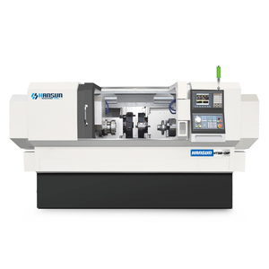 Multi-functional 8 Inch Twin Spindle 5-Axis High-Accuracy Turning Center with Control and 12-Station Tool <b>Post</b> - Product Image 1
