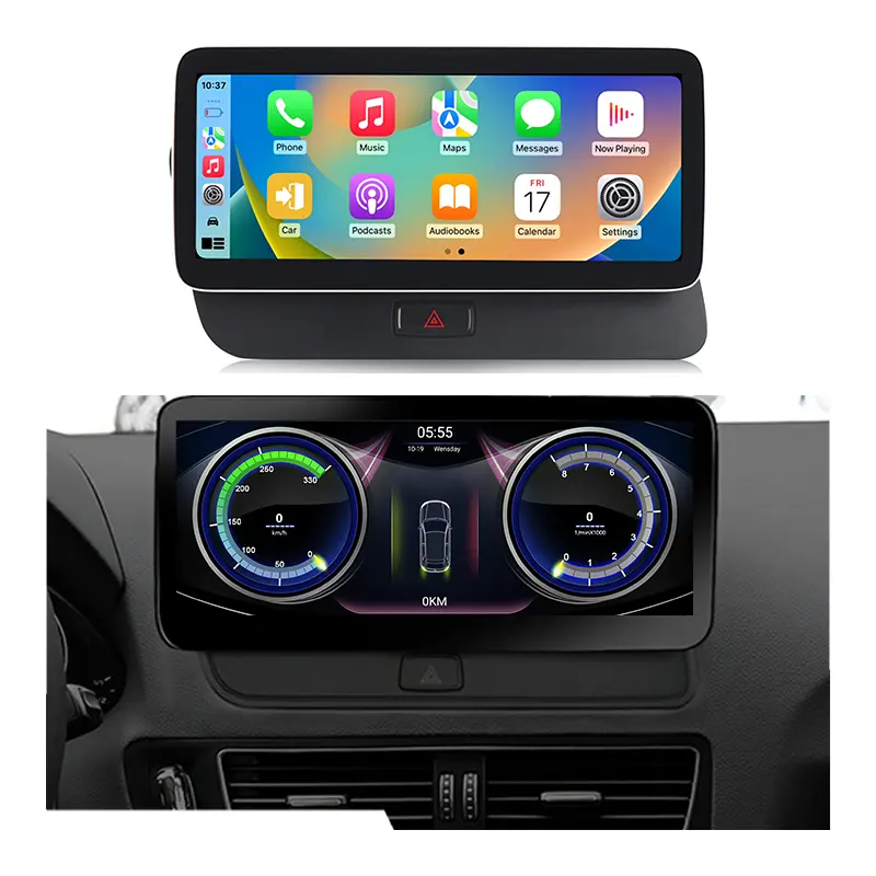 12.5Inch Android13 Fabriek Prijs 8Core Auto Radio Apple Carplay Voor Audi Q5 2009-2017 Jaar Auto Speler Multimedia Gps Navigatie