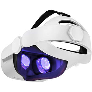 <span class=keywords><strong>Casque</strong></span> de tête fixe 3D léger pour <span class=keywords><strong>Oculus</strong></span> Quest2 Accessoire <span class=keywords><strong>VR</strong></span> réglable Sangle de tête en PU pour <span class=keywords><strong>Meta</strong></span>/<span class=keywords><strong>Oculus</strong></span> <span class=keywords><strong>Quest</strong></span> <span class=keywords><strong>2</strong></span> - Product Image 1
