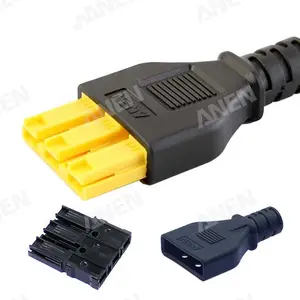 ANEN SA30 battery connector 50A 3Pin socket Finger proof Genderless connector