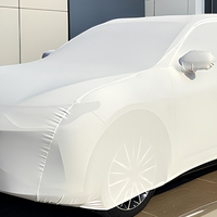 Housse de protection pliable personnalisée pour voiture d'intérieur, anti-poussière, taille et logo personnalisables, adaptée à une utilisation en toutes saisons