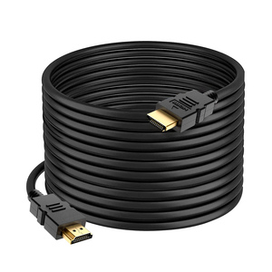 <span class=keywords><strong>Cable</strong></span> <span class=keywords><strong>hdmi</strong></span> largo personalizado de fábrica, <span class=keywords><strong>cable</strong></span> de extensión negro de pvc hd de <span class=keywords><strong>20</strong></span> <span class=keywords><strong>metros</strong></span>, 2,0 de alta velocidad, <span class=keywords><strong>4k</strong></span>, 50 pies, para proyector - Product Image 1