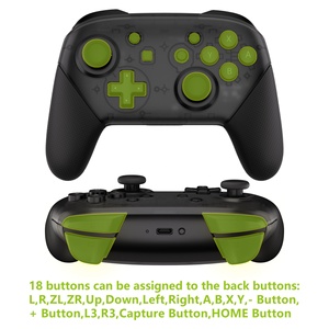 EXtremeRate Kit de Remapping RISE4 avec Paddles Arrière Blancs et Boutons Arrière Programmables pour Manette Pro Nintendo Switch - Product Image 6