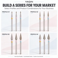 Forets à ongles en diamant en gros, outils de manucure professionnels, emballage personnalisé OEM ODM pour les distributeurs et les académies de manucure