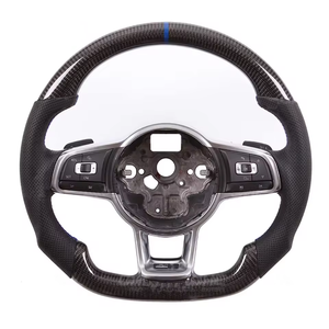 <span class=keywords><strong>Volante</strong></span> de fibra de carbono real apto para VW Golf 6/7 <span class=keywords><strong>MK6</strong></span>/7 MK5 Passat Polo actualización a MK7 <span class=keywords><strong>GTI</strong></span> <span class=keywords><strong>volante</strong></span> personalizado - Product Image 1