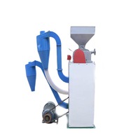Machine à décortiquer le riz à haute efficacité combinée avec moteur et moteur, décortiqueuse automatique et blanchisseur de riz, construction en acier