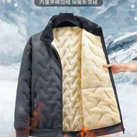 Veste légère de luxe de haute qualité, manteau d'hiver chaud et épais, style homme coupe courte coupe-vent personnalisé
