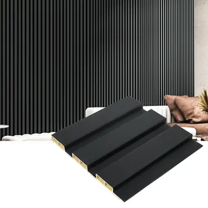 Fabrik preis Holz Kunststoff Verbund wand paneel Innen geriffelte Platte Wpc Wand paneel Verkleidung