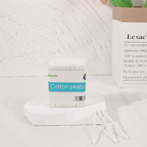 Vente en gros 100pcs <span class=keywords><strong>coton</strong></span>-<span class=keywords><strong>tige</strong></span> jetable à double tête <span class=keywords><strong>pour</strong></span> le <span class=keywords><strong>maquillage</strong></span> propre - Product Image 5