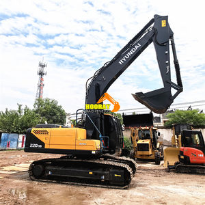 Excavatrice utilisée de Hyundai 220LC-9S Original Japon grande pelle sur chenilles de 20 tonnes en Chine - Product Image 3