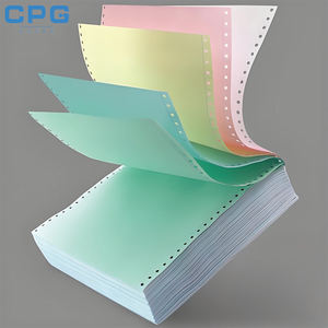 Factory Direct Supply High Whiteness A4 Carbonless Paper Sheets 3 Ply NCR Paper Invoice Receipt <b>Book</b> Supply - Product Image 1