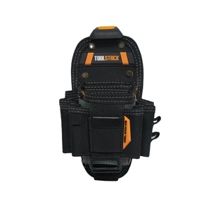 Échantillon gratuit de pochette à outils de poche, 9 pochettes et avec une ceinture. Sac à outils de construction avec ceinture réglable pour travaux d'électricien - Product Image 1