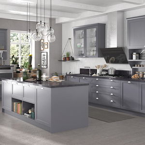 SANTOPOVA-coctelera modular azul, mezclador personalizado de estilo campestre de pvc, armario de madera estándar <span class=keywords><strong>prodeco</strong></span> para Cocina - Product Image 5