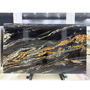 Lastra <span class=keywords><strong>di</strong></span> Marmo Bianco Argentato Lucidato, Pannello per Parete TV, Arredamento Interno Moderno e Minimalista - Product Image 4