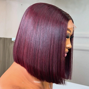 Perruque Bob transparente HD 4x4 5x5 13x4, cheveux vierges vietnamiens ultra-lisses, vente en gros d'usine SDD, prix abordable, offre spéciale pour femmes - Product Image 4
