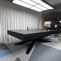 Table de billard 9 boules de luxe moderne Dragon River Factory en bois massif de 9 pieds, couleurs/tailles personnalisées, matériau de coussin en ardoise, légère
