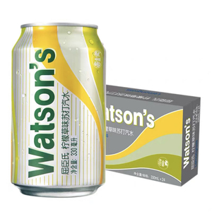 Collations asiatiques Wattson Soda Original 330ml * 24 canettes/boîte Boisson gazéifiée Saveur de <span class=keywords><strong>vanille</strong></span> Boisson à faible teneur en <span class=keywords><strong>sucre</strong></span> - Product Image 1