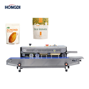 Máquina Selladora de Calor Continua Semiautomática de Escritorio, Directo de Fábrica, Compacta y Flexible para la Producción de Bolsas Selladas de Plástico y Papel - Product Image 2