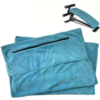 Serviette de sport en microfibre avec poche zippée - Vente flash