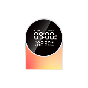 White Noise Sleep Aid Desktop Night Light for <b>Speaker</b> with <b>LED</b> Display for Insomnia-Small Size - Product Image 6