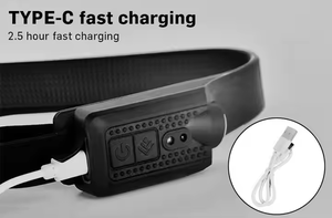 Bewegungs sensor Scheinwerfer Scheinwerfer Wasserdichter wiederauf ladbarer Doppelseiten-LED-Scheinwerfer für Camping im Freien - Product Image 6