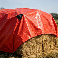 Bâche en PE non tissé enduite personnalisée, durable, imperméable, résistante aux intempéries, avec protection UV, qualité commerciale