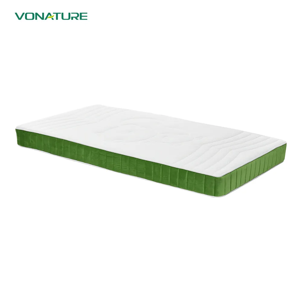 Palm Coconut Air Fiber Mattress Latex Kids Mattress Nature Latex Palm Coconut Coir Fiber Kids Mattress