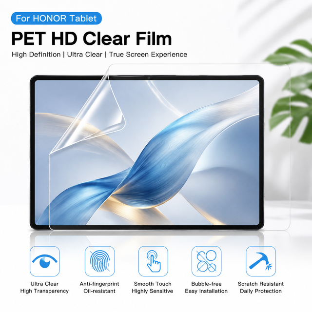 Hot Sale Lower Price PET HD Clear Matte Anti Glare Screen Protector Film for Honor MagicPad 4/3/2 Pro Front Soft Easy Install