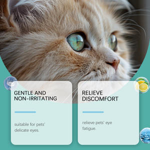 Gouttes oculaires pour animaux de compagnie : Aident à réparer et protéger les <span class=keywords><strong>yeux</strong></span> des animaux, fournissent une nutrition profonde et améliorent naturellement la vision - Product Image 4