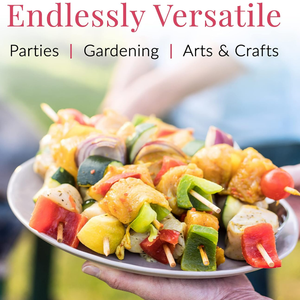 100pcs tre tự nhiên BBQ xiên Gậy cho nướng <span class=keywords><strong>shish</strong></span> kabob Công cụ hoàn hảo cho thịt nướng - Product Image 5