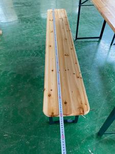 <span class=keywords><strong>Set</strong></span> <span class=keywords><strong>Tavolo</strong></span> <span class=keywords><strong>e</strong></span> <span class=keywords><strong>Panche</strong></span> <span class=keywords><strong>da</strong></span> Birra in Legno Pieghevole <span class=keywords><strong>e</strong></span> Portatile <span class=keywords><strong>da</strong></span> 3 Pezzi per Ristorante/Giardino/Balcone - Product Image 2